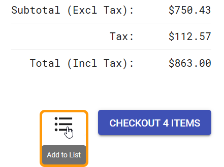 Checkbox to use the same address for shipping and billing in the Cart